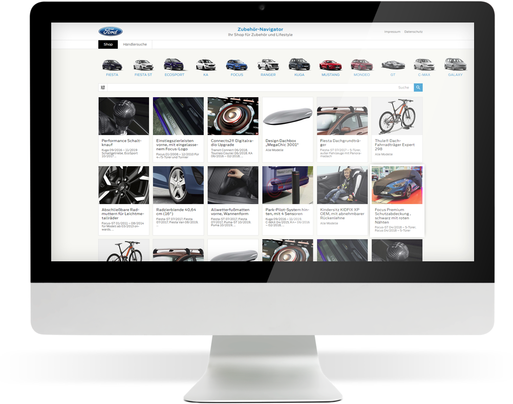 Illustration ford.accessory-navigator.ch